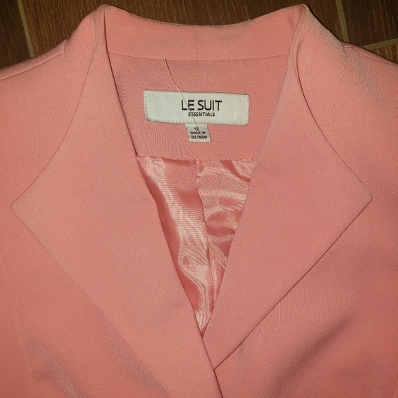Le Suit Jackets & Coats Vintage Retro Le Suit Essentials Pink